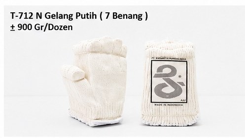 Sarung Tangan Katun Rajut